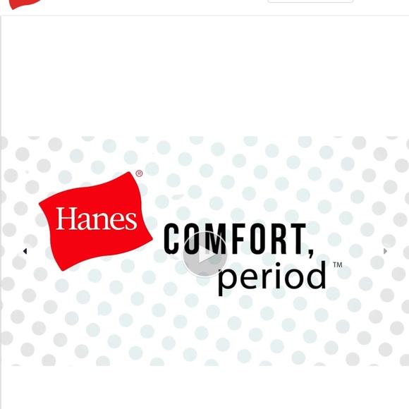 Hanes Ultimate Comfort Period. Discreet Leak Protection Bikini-3 pack - Picture 6 of 9